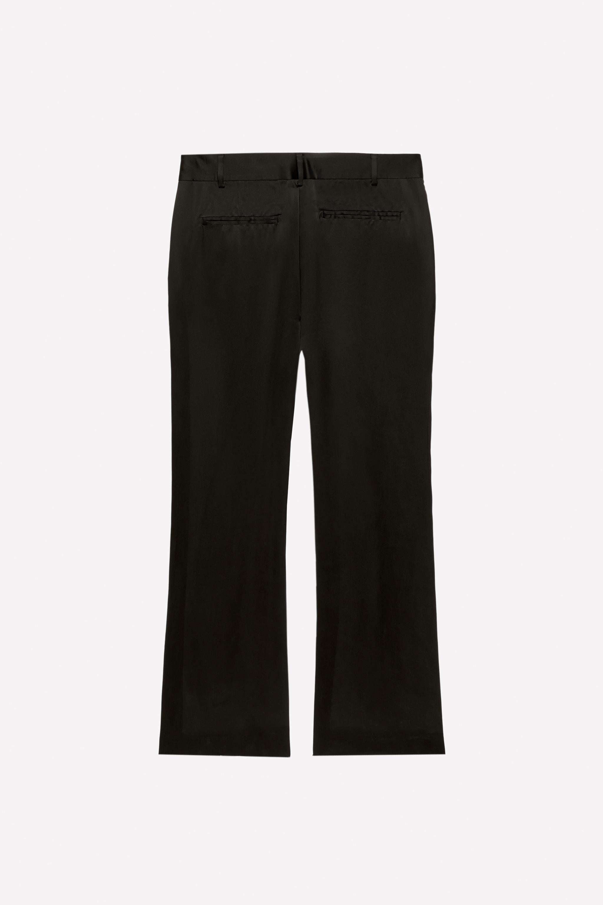 LUDOVIC DE SAINT SERNIN x ZARA FLARE FIT VISCOSE - SILK PANTS